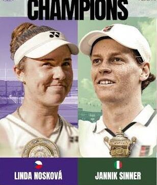 Wimbledon 2026 Championships-Finals: Jannik Sinner and Linda Noskova Crowned Champions