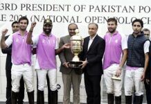 3rd President National Polo C’ship 2024-Final: DS Polo Lift Trophy With Authority; Max Charlton Sparkles