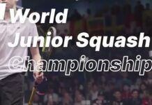 2024 WSF World Junior Team Championships: Commences Thursday; 18th July