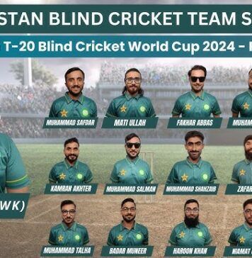 4th Blind Cricket T20 World Cup 2024: Overview; Host Pakistan Announce Squad