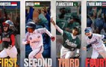 2025 IV BFA Women’s Baseball Asian Cup Qualifier: Pakistan, Thailand, Indonesia & India Qualify