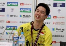 World Badminton Rankings – 23rd August ’18: Kevin Sanjaya Retains Top Position Badminton Rankings
