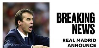 Breaking: Real Madrid Appoints Julen Lopetegui As Their Manager Julen Lopetegui