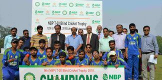 Pakistan T20 Blind Cricket Trophy ’18: Grade 1 – Bahawalpur Champions Pakistan T20 Blind Cricket Trophy